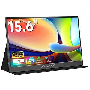 Prime Members: 15.6" memzuoix 1080P Portable IPS HDR Monitor $35 + Free S&H