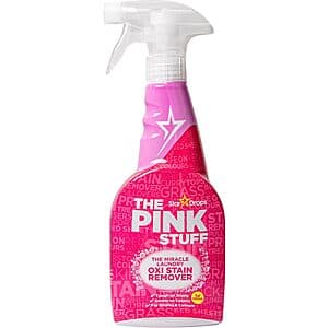 16.9-Oz Stardrops The Pink Stuff Miracle Laundry Oxi Stain Remover Spray $3.90 w/ S&S