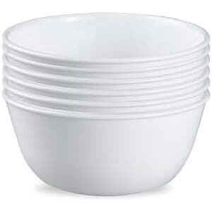 Prime Members: 6-Ct 28-Oz Corelle Vitrelle Soup/Cereal Bowls (White) $19 + Free S&H