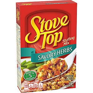 6oz Stove Top Savory Herbs Stuffing Mix $0.85 w/ Subscribe & Save