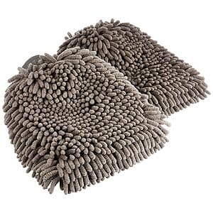 2-Pack Amazon Basics Deluxe Microfiber Car Wash Mitt (Gray) $6.30 w/ Subscribe & Save