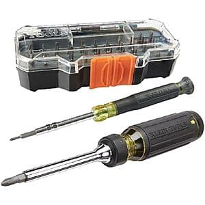2-Pc Klein Tools Precision Driver Kit w/ 39 Bits for Apple Products $31.50