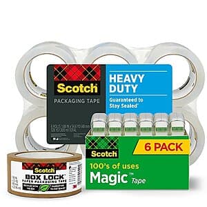 Staples Easy Rewards Offer: All Scotch Products: Packing Tape, Home/Office Tape 100% Back Rewards/Points & More + Free Store Pickup