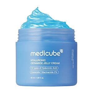 1.69-oz medicube Jelly Cream Facial Moisturizer (Hyaluronic Acid or Collagen) $9.40 w/ S&S