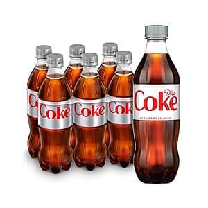 6-Pk 16.9-Oz Diet Coke Soda 10 for $28.45 w/ S&S + Free S&H