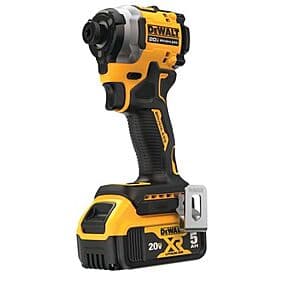 Bomgaars: DeWALT 20V MAX ATOMIC 1/4" Brushless Cordless Impact Driver 5.0Ah Kit $100 + Free Store Pickup