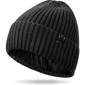 Prime Members: YANIKY Fleece Lined / Thermal Knit Beanie Hat (various colors) $6 + Free Shipping