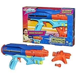 Nerf Super Soaker Power Drench Water Blaster w/ Easy Fill Station $3.60