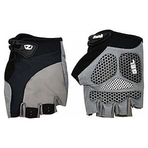 Zefal gray unisex gel comfort bike gloves in size L/XL with padded gel palms for comfort.