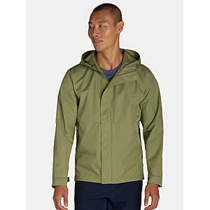 Ozark Trail Men's Hooded Rain Jacket from $10.35