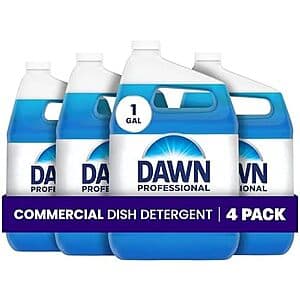 4-Pk 128-Oz Dawn Professional Pot and Pan Detergent (Regular Scent) $47.45 w/ S&S + Free S&H