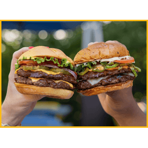 Smashburger: Any Burger or Big Dog B1G1 Free (Valid Thru 10/3)