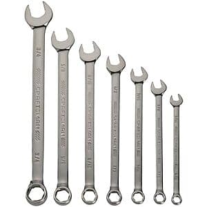 7-Piece Craftsman Overdrive Wrench Set (SAE or Metric) $30 each