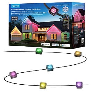 Costco Members: 150' Govee Permanent Outdoor RGBIC Lights Elite (Black or White) $250 + Free S/H