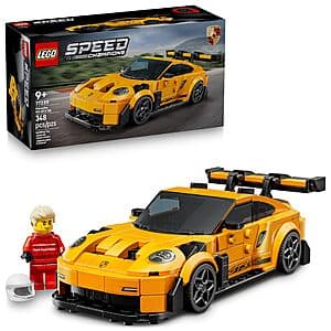 348-Pc LEGO Speed Champions Porsche 911 GT3 RS Super Car Building Set from $21.60