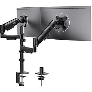 Prime Members: ErGear Adjustable Dual Monitor Stand (for 13-32″ Monitors) $32.50 + Free Shipping