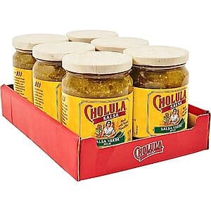 6-Pk 12-Oz Cholula Salsa Verde (Mild) $11.05 w/ S&S