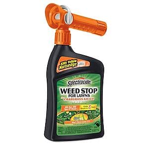 32-Ounce Spectracide Weed Stop For Lawns + Crabgrass Killer Concentrate $5 + Free Store Pickup