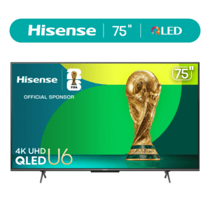 75" Hisense 75U6H ULED 4K UHD Google Smart TV $448 + Free Shipping