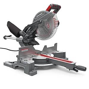 10" CRAFTSMAN 15-Amp Single Bevel Sliding Corded Miter Saw $149 + Free S&H