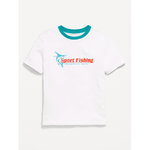 Old Navy Giftober Sale: Boys Short-Sleeve Graphic T-Shirt (Various) from $1.45 & More + Free S&H on $50+
