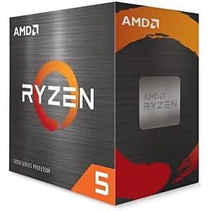 AMD Ryzen 5 5500 3.6 GHz Six-Core AM4 Processor $74 + Free S&H