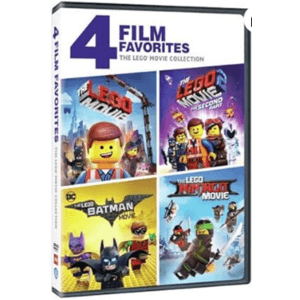 LEGO Movie 4-Film Collection (DVD) $5