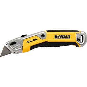 DeWALT Retractable Utility Knife w/ Blade Storage $10