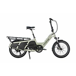 Aventon Abound Step-Through Electric Cargo Bike w/ Accessory Pack (Sage) $1524 + Free Shipping