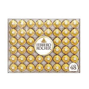 Costco In-Warehouse Offer: 48-Ct Ferrero Rocher Milk Chocolate Hazelnut Candy $13.50 (Pricing/Availability Will Vary)