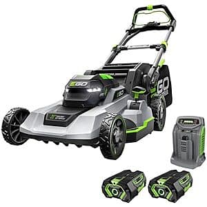 Prime Members: EGO Power+ 21" 56V Self-Propelled Lawn Mower w/ 2x 4Ah Batteries $400 + Free S&H