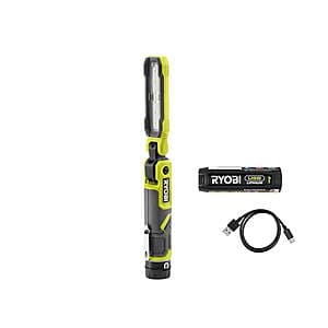 (Factory Blemished) Ryobi USB Lithium 550 Lumens LED Inspection Light Kit $23 + Free Shipping