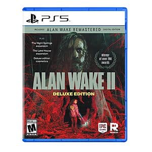 Alan Wake 2 Deluxe Edition (PS5) $29.85