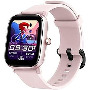 Woot App: Amazfit GTS 2 Mini GPS Smart Watch w/ Built-In Alexa (Pink) $27 + Free S/H for Prime Members