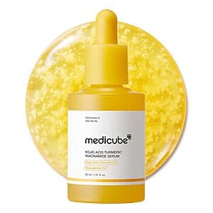 1.01-Oz medicube Kojic Acid Turmeric Niacinamide Facial Serum $14.35 w/ Subscribe & Save