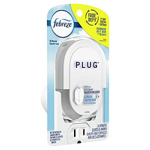 Febreze Plug In Scented Oil Warmer Air Freshener Device + $3.50 Walmart Cash $3.45 or Less. + Free Store Pickup