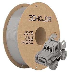 1KG 3DHoJor 1.75mm PETG 3D Printer Filament (Silver) $9.55