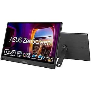 15.6" ASUS ZenScreen MB169CK Portable 1080p IPS Monitor $79 + Free S/H