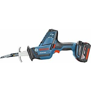 Bosch 18V Cordless Reciprocating Saw (GSA18V-083B, Bare Tool) $94 + Free S&H