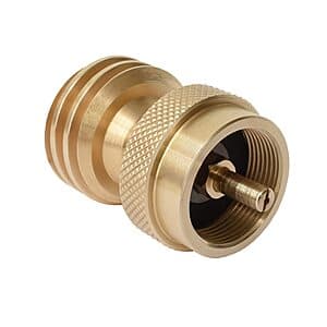 Flame King Propane Adapter for 1 lb. Cylinder to 20 lb. Connection $7.50