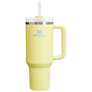 40oz STANLEY Quencher H2.0 Tumbler w/ Flowstate 3-Position Lid & Straw (Pomelo) $22.50