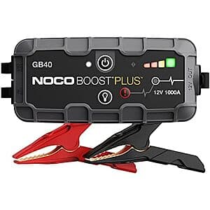 Used Like New: NOCO Boost Plus GB40 1000A 12V Car Battery Jump Starter $47.50 + Free Shipping