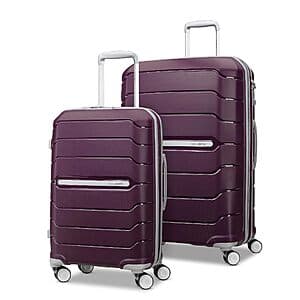 2-Pc Samsonite Freeform Hardside Dual Spinner Luggage (Amethyst, 23" & 31") $178.60 + Free Shipping