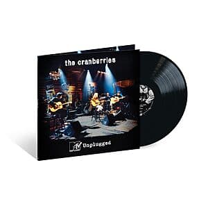 The Cranberries MTV Unplugged vinyl LP album cover featuring the band's acoustic performance.
