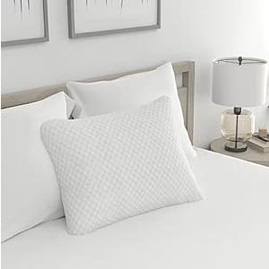 StyleWell Cooling Memory Foam Standard Pillow w/ Removable Bamboo Cover $15 + Free S/H