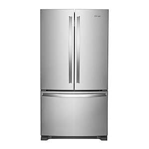 Costco Members: Whirlpool 25.2 cu. ft. French Door Bottom Mount Refrigerator $1000 + Free Shipping