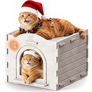 Prime Members: Apasiri Scratch Resistant Indoor Cat Houses (various) from $9 + Free Shipping