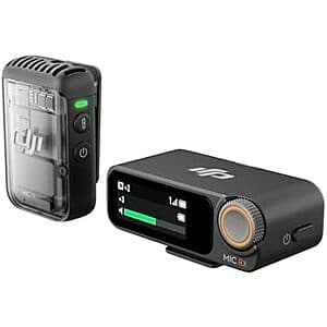 DJI Mic 2 Wireless Microphone System/Recorder (1 TX + 1 RX) $139 + Free Shipping
