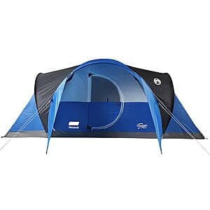 8-Person Coleman Montana Camping Tent (Blue or Green) $100 + Free S&H