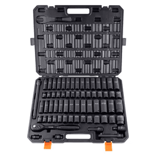 65-Piece Vevor 1/2" Drive Impact Socket Set (SAE & Metric) $49.85 + Free Shipping